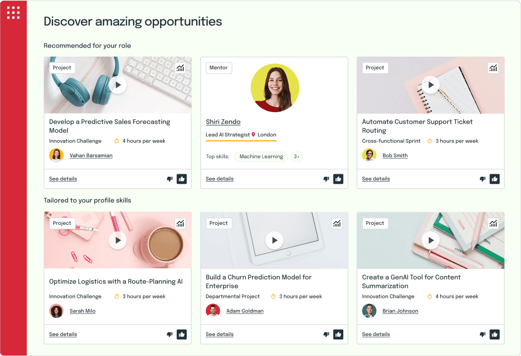 On the Job Innovation Challenges